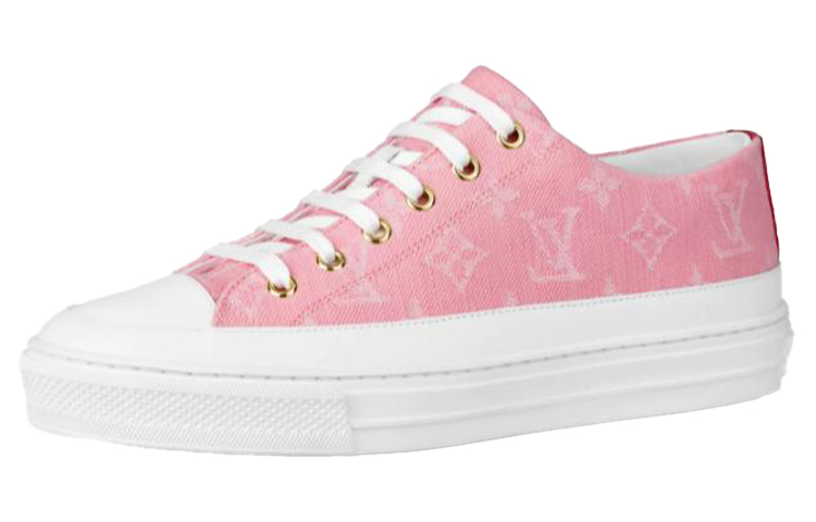 (Women) Louis Vuitton Stellar Sneaker 'White Pink' 1A7RQG