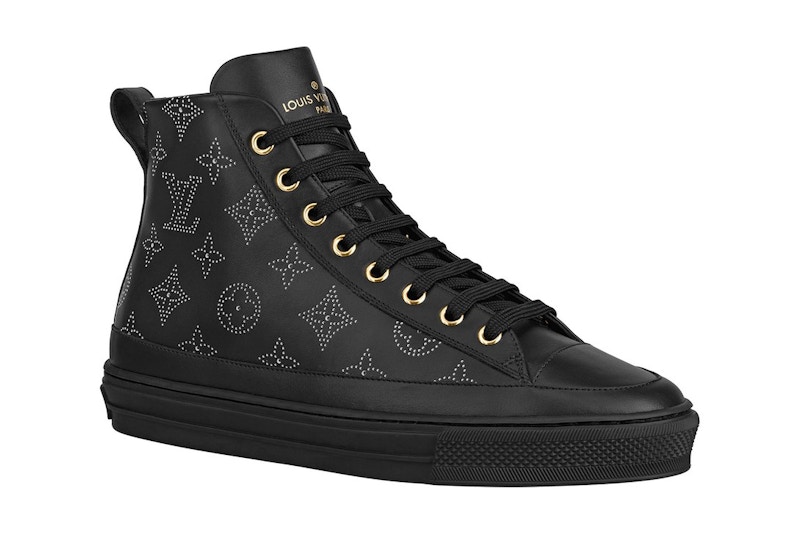 (Women) Louis Vuitton Stellar Sneaker Boot 'Black Monogram'  1A87UI