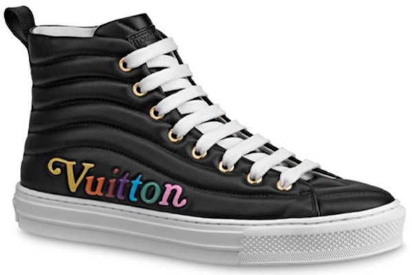 (W) 루이비통 스텔라 블랙 하이탑 스니커즈 (Louis Vuitton Stella Black High-top Sneakers) 1A5C5Y Order (W) 루이비통 스텔라 블랙 하이탑 스니커즈 (Louis Vuitton Stella Black High-top Sneakers) 1A5C5Y