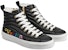 (Women) Louis Vuitton LV Stellar Calfskin High-Top Sports Shoes Black 1A5C5Y