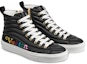 Lookbook (Women) Louis Vuitton LV Stellar Calfskin High-Top Sports Shoes Black 1A5C5Y
