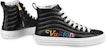 (Women) Louis Vuitton LV Stellar Calfskin High-Top Sports Shoes Black 1A5C5Y