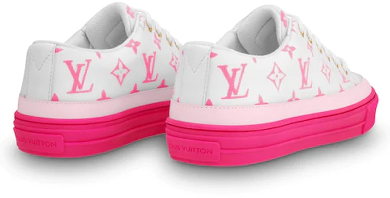 (W) 루이비통 LV 스텔라 스니커즈 핑크/화이트 1A65TM Shop (W) 루이비통 LV 스텔라 스니커즈 핑크/화이트 1A65TM