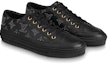 Order (W) Louis Vuitton Stellar Sneakers 'Hitam dengan Corak Logo Putih Sketsa' 1A87TE