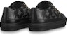 (W) Louis Vuitton Stellar Sneakers 'Hitam dengan Corak Logo Putih Sketsa' 1A87TE