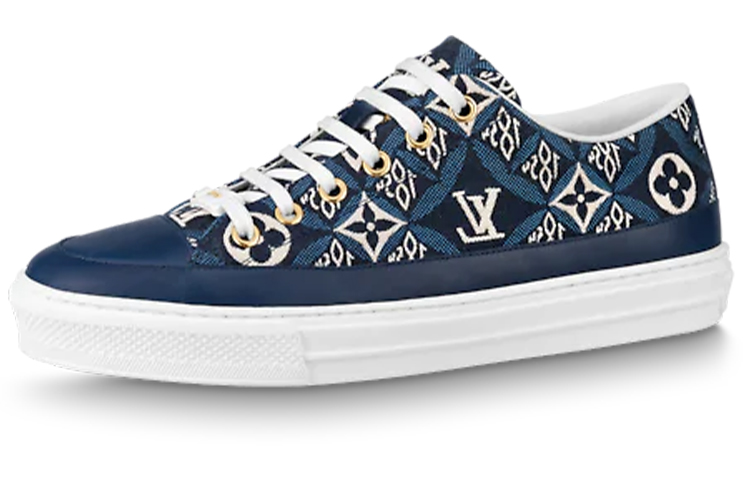 (Women) Louis Vuitton Stellar Sneakers 'Blue Monogram' 1A8GRN