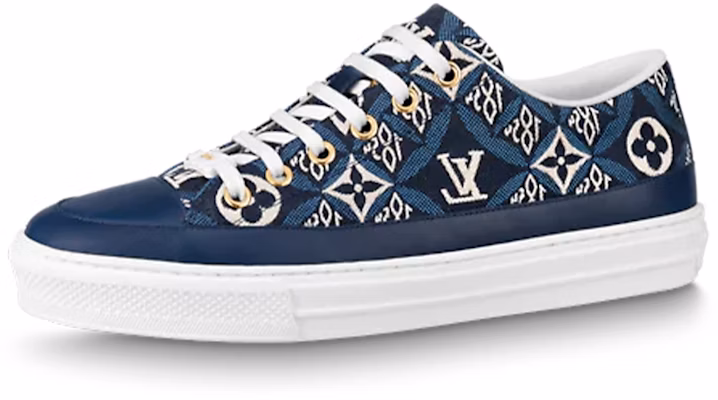 (Women) Louis Vuitton Stellar Sneakers 'Blue Monogram' 1A8GRN Buy (Women) Louis Vuitton Stellar Sneakers 'Blue Monogram' 1A8GRN