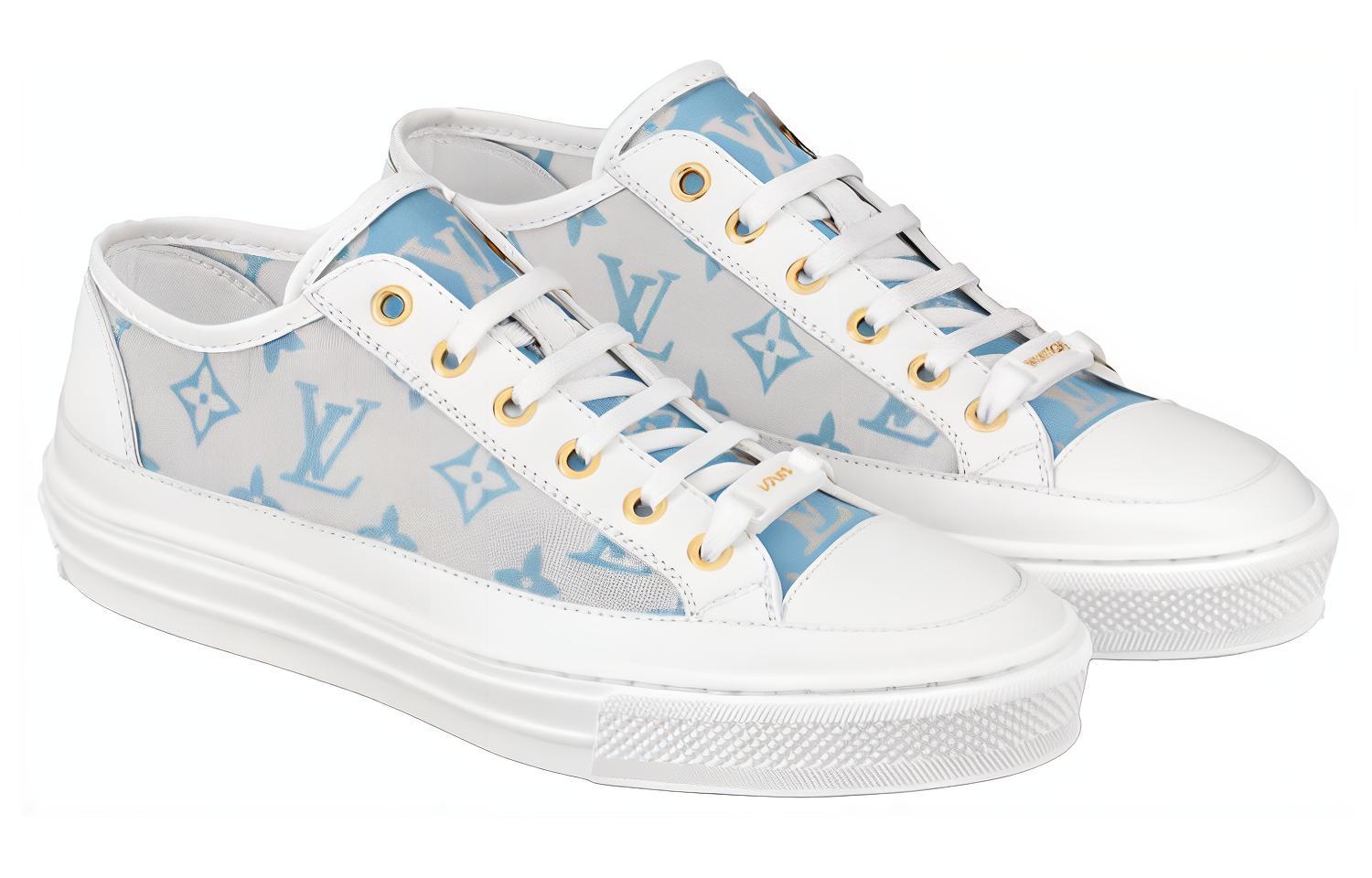 (W) LV Stellar Sneakers 'Grey Blue White' 圖 3