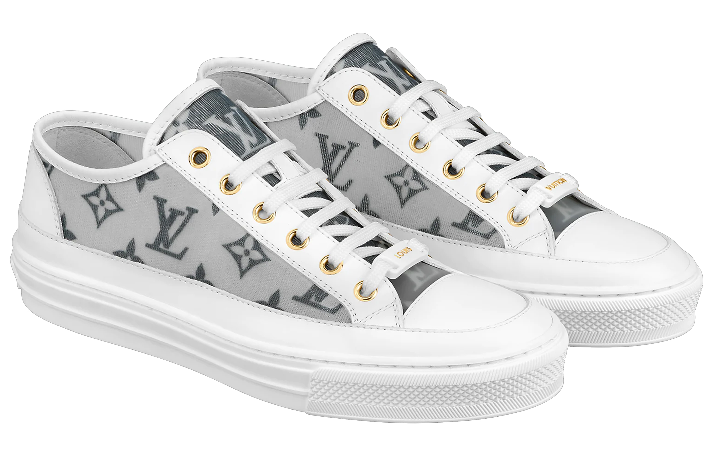 Lookbook (W) Sneakers Louis Vuitton Stellar ''Grigio Bianco'' 1A8NMW