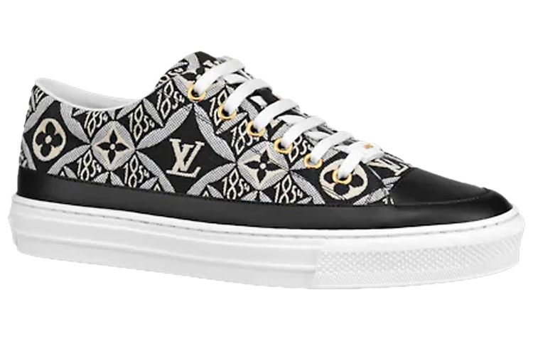 Order (W) 路易威登白黑色满印Stellar运动鞋 1A8DDA