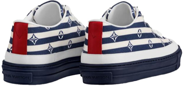 路易威登 Stellar 帆布 低帮系带 时尚板鞋 女款 藍白 Purchase 路易威登 Stellar 帆布 低帮系带 时尚板鞋 女款 藍白