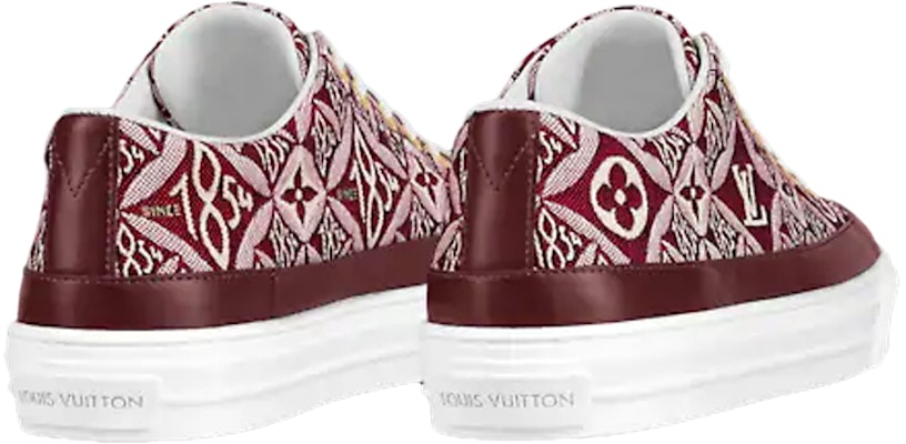 (Women) Louis Vuitton Stellar Sneakers 'White Red Monogram' 1A8DDN Lookbook (Women) Louis Vuitton Stellar Sneakers 'White Red Monogram' 1A8DDN
