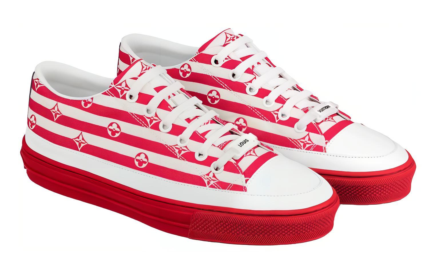 Lookbook (W) Sneakers Louis Vuitton Stellar ''Bianco Rosso'' 1A7U4R