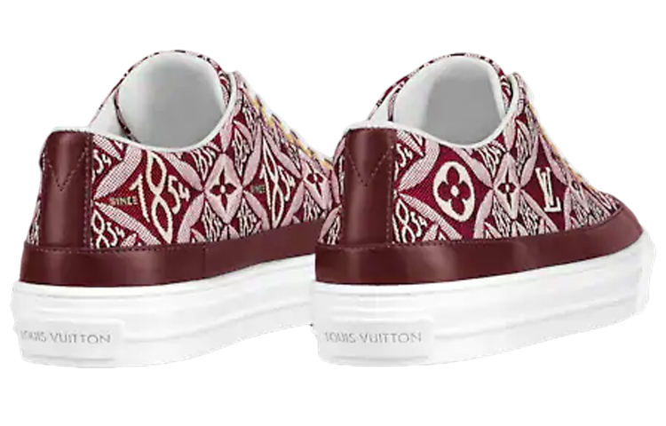 Lookbook (W) Sneakers Louis Vuitton Stellar ''Bianco Rosso Monogram'' 1A8DDN