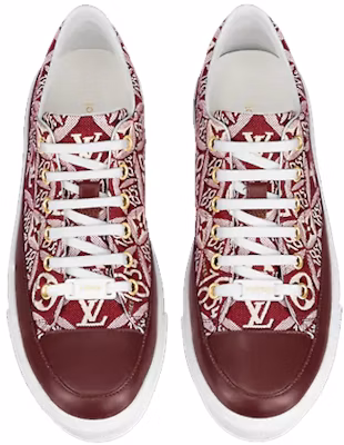 (Women) Louis Vuitton Stellar Sneakers 'White Red Monogram' 1A8DDN Shop (Women) Louis Vuitton Stellar Sneakers 'White Red Monogram' 1A8DDN