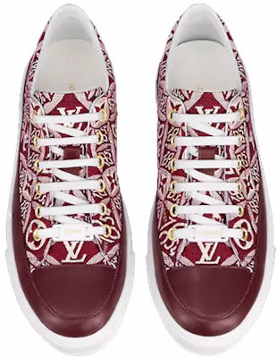 (W) Sneakers Louis Vuitton Stellar ''Bianco Rosso Monogram'' 1A8DDN Shop (W) Sneakers Louis Vuitton Stellar ''Bianco Rosso Monogram'' 1A8DDN