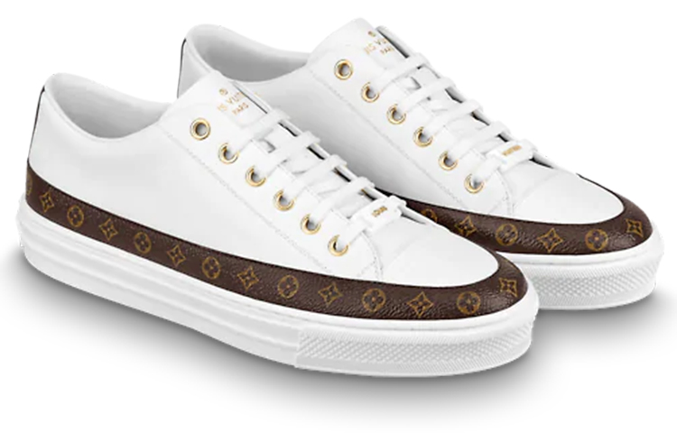 Lookbook (W) Louis Vuitton Stellar Sneaker ''Weiß mit Monogramm-Deko'' 1A8NDV