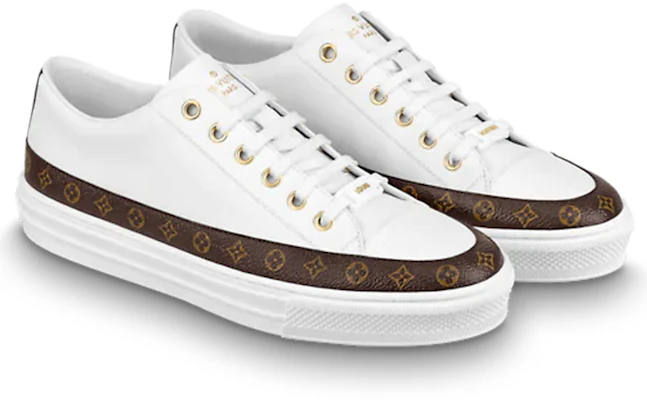 (W) Louis Vuitton Stellar Sneaker ''Weiß mit Monogramm-Deko'' 1A8NDV Lookbook (W) Louis Vuitton Stellar Sneaker ''Weiß mit Monogramm-Deko'' 1A8NDV