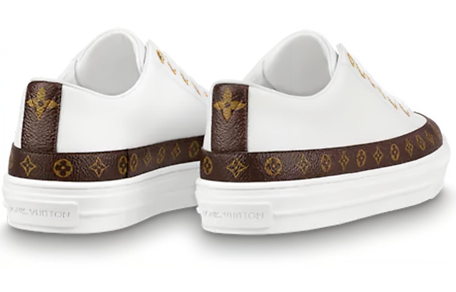 Purchase (W) Louis Vuitton Stellar Sneaker ''Weiß mit Monogramm-Deko'' 1A8NDV
