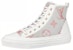 (W) Louis Vuitton Stellar Zip Up Ankle Sneakers 'Putih Kelabu dengan Monogram Merah Jambu' 1A87DM