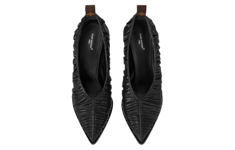 Shop (Women) Louis Vuitton Stiletto 'Black Fashion Versatile' 1ACS93