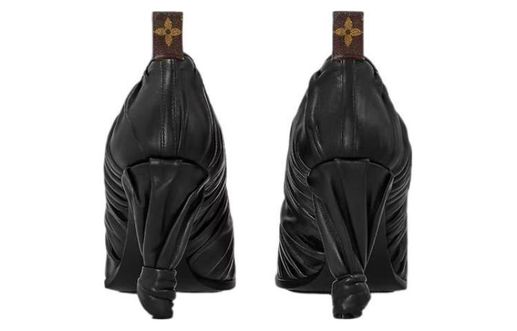 Purchase (Women) Louis Vuitton Stiletto 'Black Fashion Versatile' 1ACS93