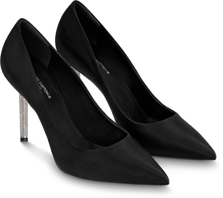 (Women) Louis Vuitton Stiletto High Heels 'Black' 1ABPB6 Lookbook (Women) Louis Vuitton Stiletto High Heels 'Black' 1ABPB6