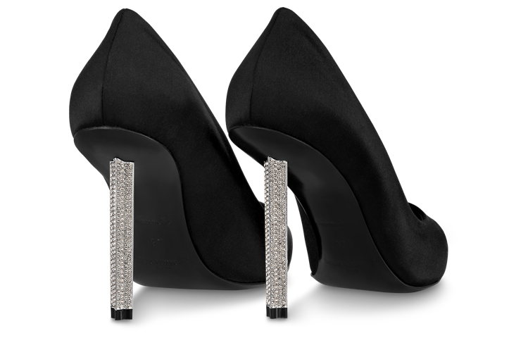 Shop (W) Louis Vuitton Tacones de Aguja Altos 'Negros' 1ABPB6