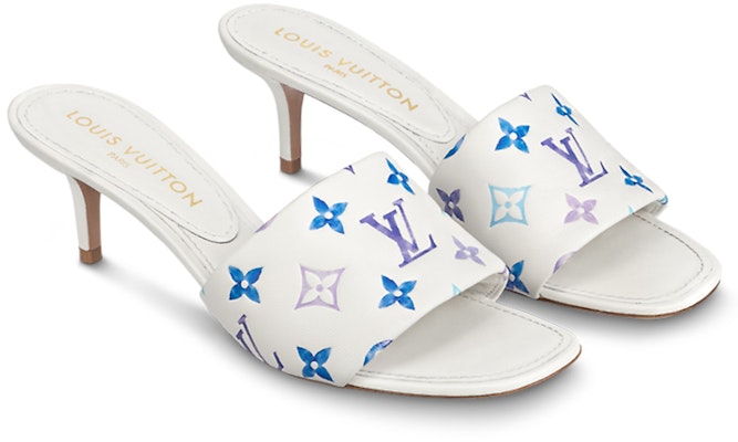 (W) 루이비통 시크 화이트 스틸레토 샌들 (Louis Vuitton Chic White Stiletto Sandal - shortened) 1ABTV2 Lookbook (W) 루이비통 시크 화이트 스틸레토 샌들 (Louis Vuitton Chic White Stiletto Sandal - shortened) 1ABTV2
