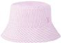 Buy (Women) Louis Vuitton Striped Cotton Bucket Hat Pink for Women M5160S
