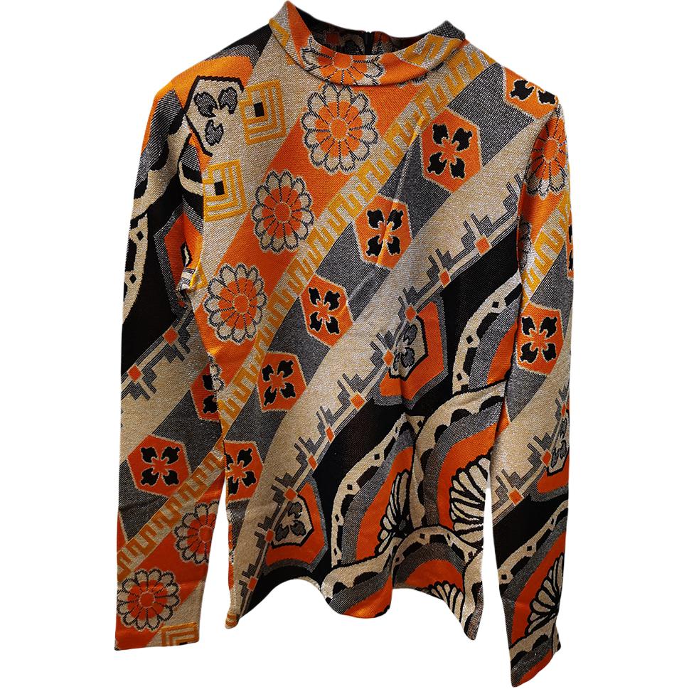 (Women) Louis Vuitton Striped Monogram Knit Pullover Crewneck Sweater Women Multicolor FEKL63