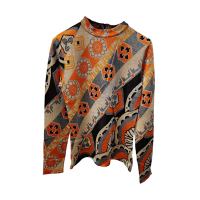 (Women) Louis Vuitton Striped Monogram Knit Pullover Crewneck Sweater Women Multicolor FEKL63