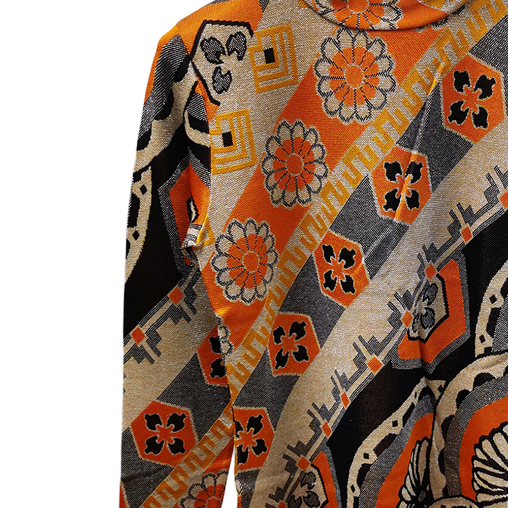 Purchase (Women) Louis Vuitton Striped Monogram Knit Pullover Crewneck Sweater Women Multicolor FEKL63