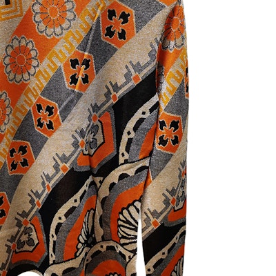 (Women) Louis Vuitton Striped Monogram Knit Pullover Crewneck Sweater Women Multicolor FEKL63 Details for (Women) Louis Vuitton Striped Monogram Knit Pullover Crewneck Sweater Women Multicolor FEKL63