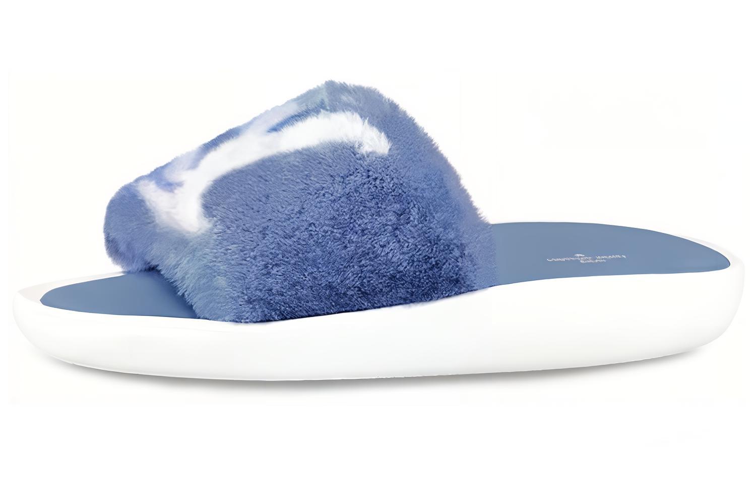(Women) Louis Vuitton Sunbath 'Blue Faux Fur' 1A4Y46