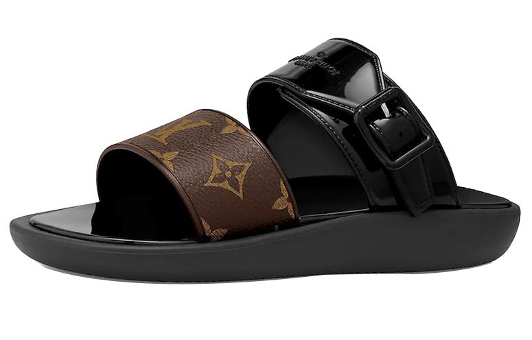 (Women) Louis Vuitton Sunbath Slide 'Black' 1A66
