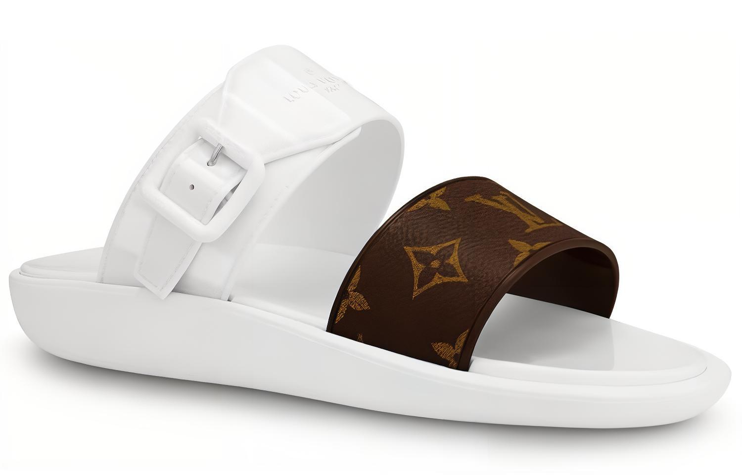 Order (W) Louis Vuitton Sunbath Ciabatte ''Bianche'' 1A66X3