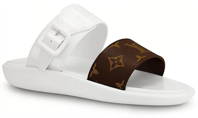 (W) Louis Vuitton Sunbath Ciabatte ''Bianche'' 1A66X3 Order (W) Louis Vuitton Sunbath Ciabatte ''Bianche'' 1A66X3