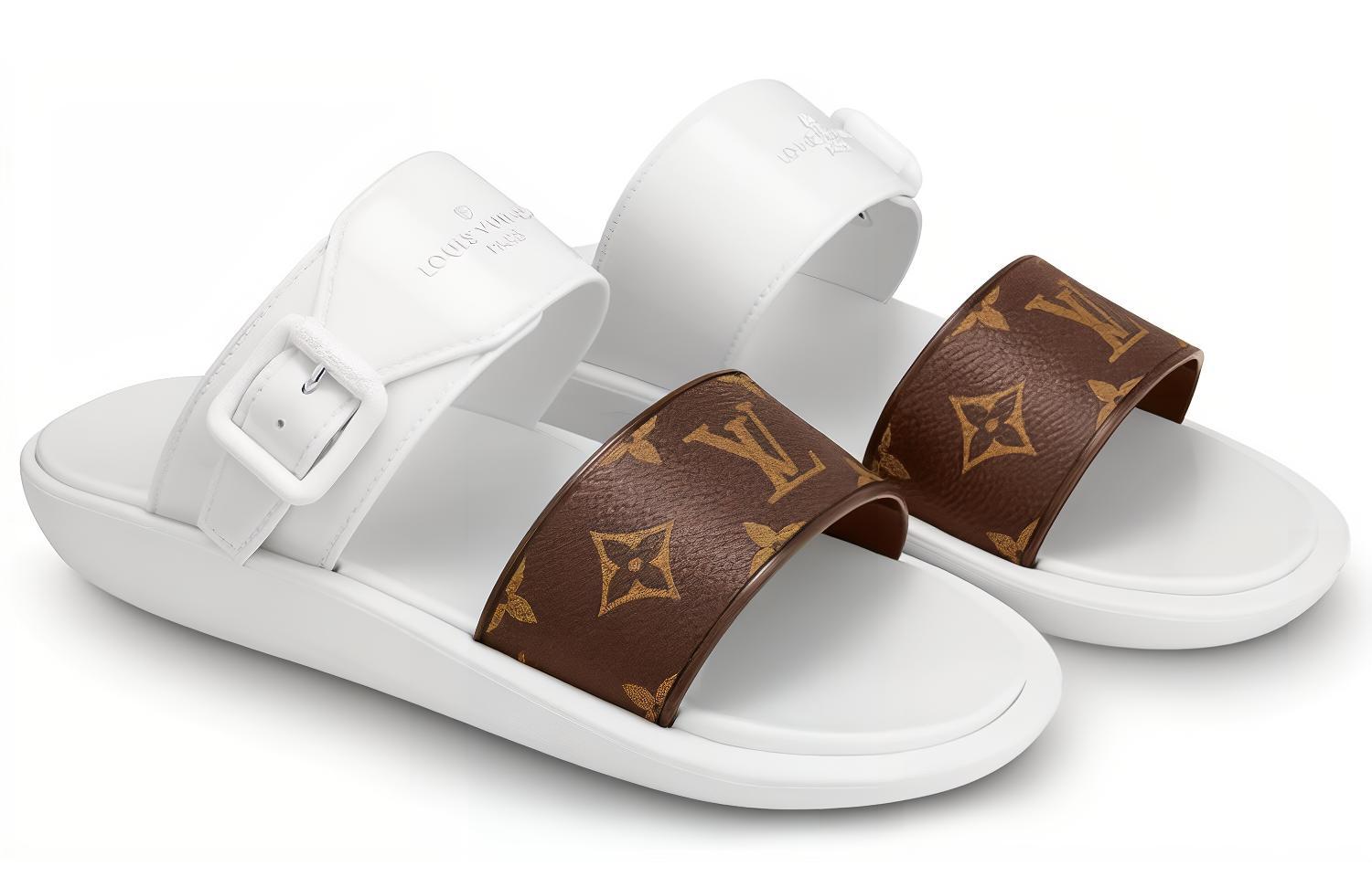 Lookbook (W) Louis Vuitton Sunbath Ciabatte ''Bianche'' 1A66X3