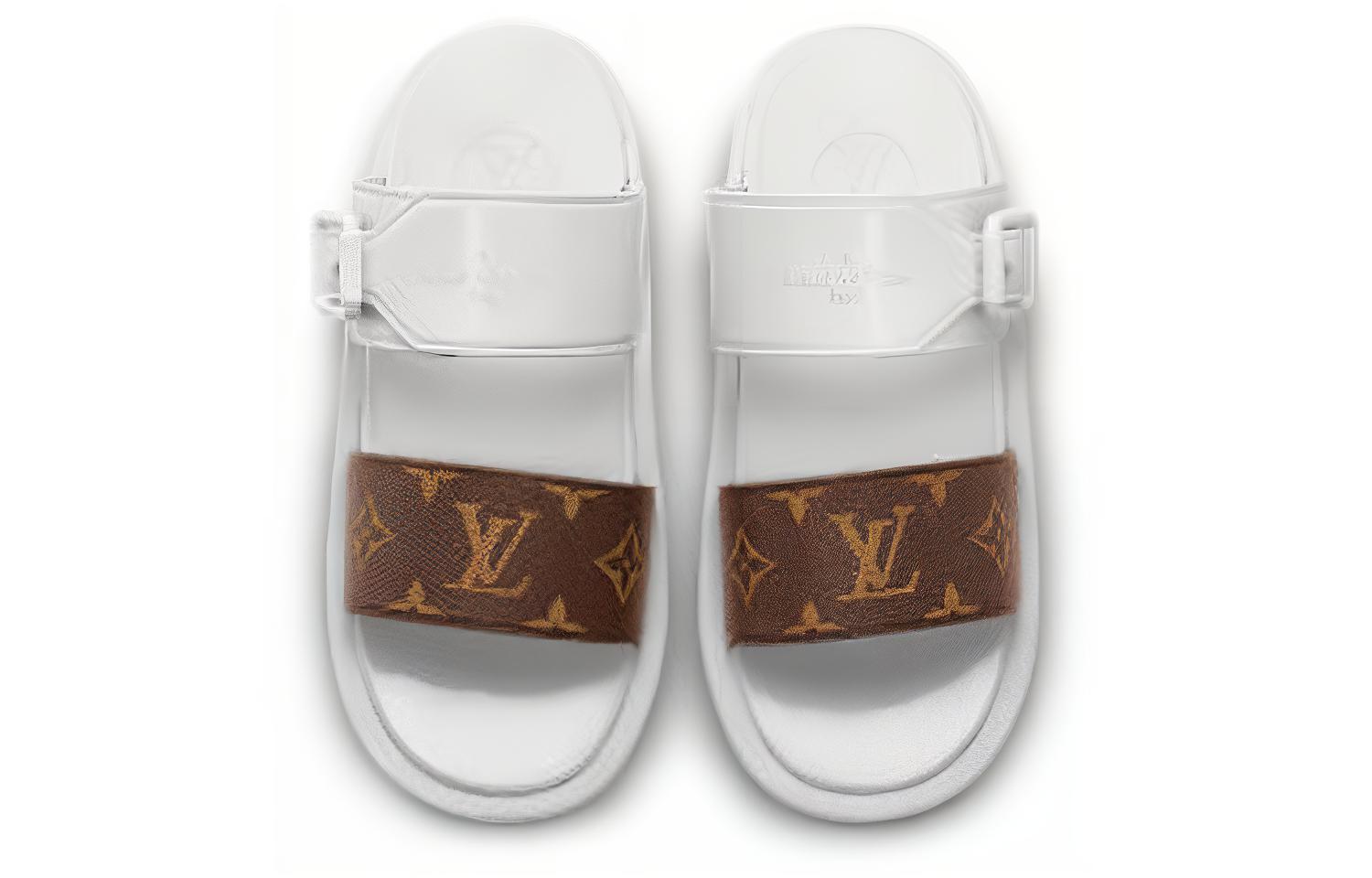 Purchase (W) Louis Vuitton Sunbath Ciabatte ''Bianche'' 1A66X3