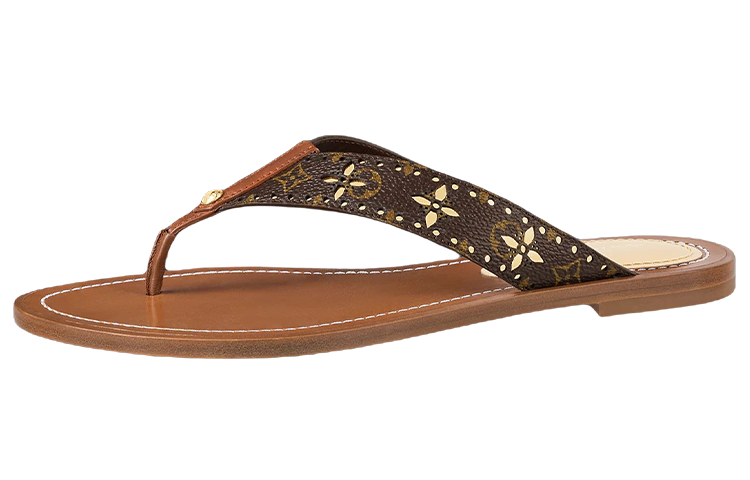 (Women) Louis Vuitton Sunny Sandals 'Brown' 1A9POQ