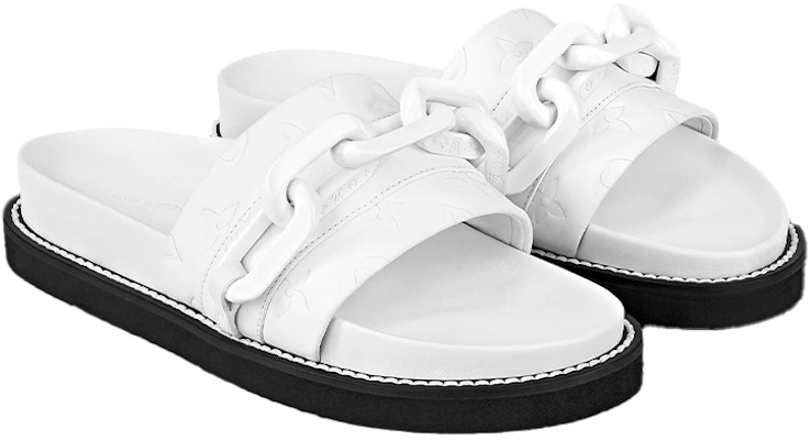 (Women) Louis Vuitton Sunset Comfort 'White' 1A9RA4 Lookbook (Women) Louis Vuitton Sunset Comfort 'White' 1A9RA4