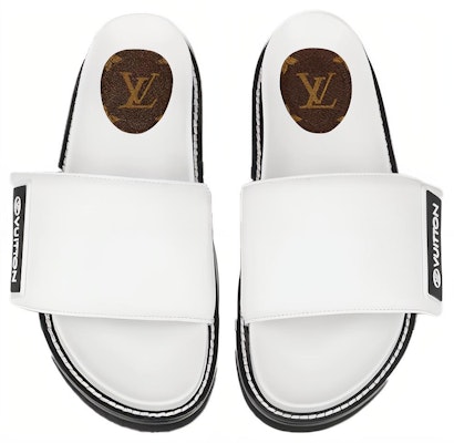 (Women) Louis Vuitton Sunset Comfort Sandal 'White' 1A93SV Lookbook (Women) Louis Vuitton Sunset Comfort Sandal 'White' 1A93SV