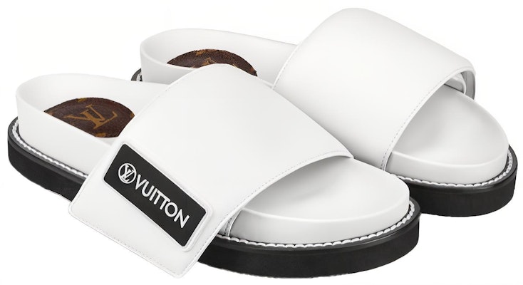 (Women) Louis Vuitton Sunset Comfort Sandal 'White' 1A93SV Shop (Women) Louis Vuitton Sunset Comfort Sandal 'White' 1A93SV