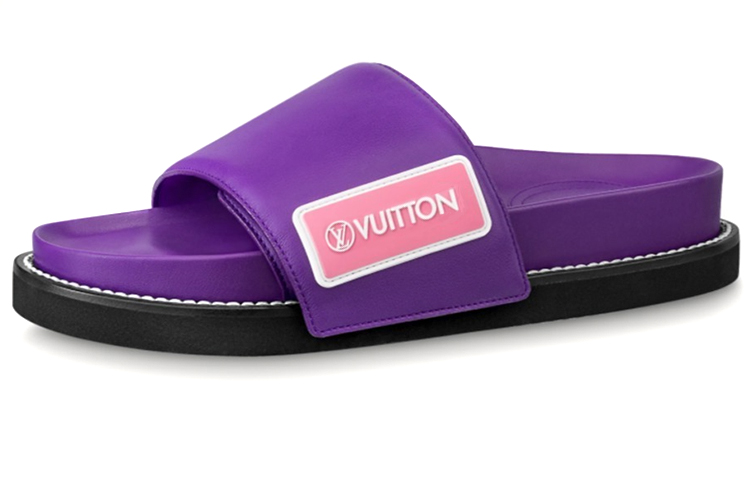 (Women) Louis Vuitton Sunset Comfort Slide 'Purple' 1A93U6