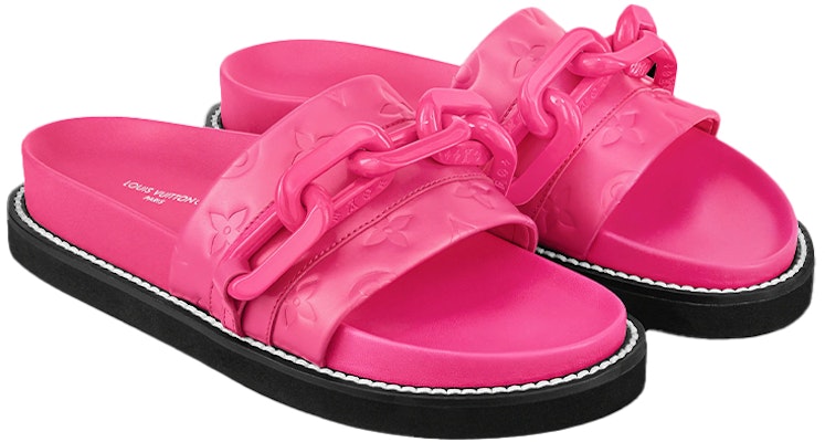 (W) Louis Vuitton Sandal Sunset Kenyamanan 'Ungu' 1A9RAY Lookbook (W) Louis Vuitton Sandal Sunset Kenyamanan 'Ungu' 1A9RAY
