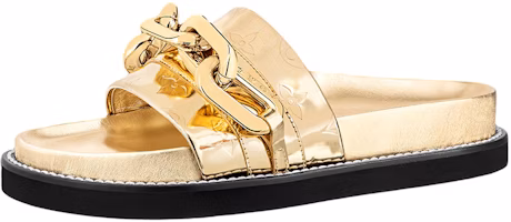 (Women) Louis Vuitton Sunset Mule 'Gold' 1A9SDY (Women) Louis Vuitton Sunset Mule 'Gold' 1A9SDY