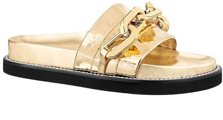 (Women) Louis Vuitton Sunset Mule 'Gold' 1A9SDY Order (Women) Louis Vuitton Sunset Mule 'Gold' 1A9SDY