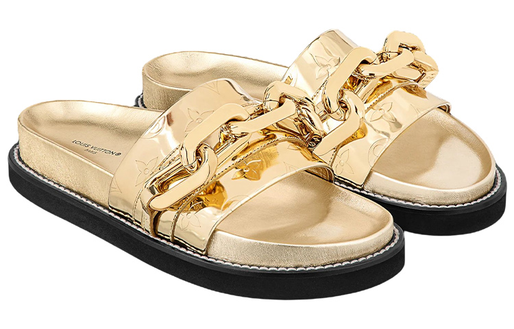 Shop (W) Louis Vuitton Sandal Sunset 'Emas' 1A9SDY
