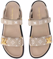 Shop (W) Sandal Louis Vuitton Sunset 'Kenyamanan Sederhana - Abu-abu Coklat' 1AC4OL